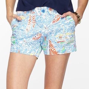 EUC SIZE 12 Lilly Pulitzer Get Nauti Shorts